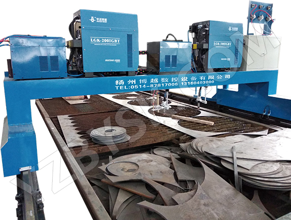 数控龙门式双等离子切割机